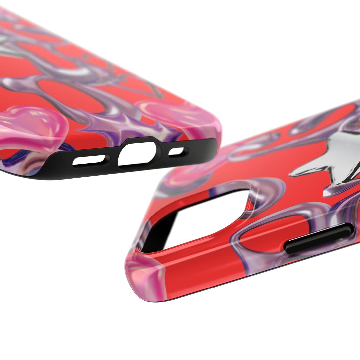 Vibrant Star Design Tough Phone Case - Cute & Stylish Protection